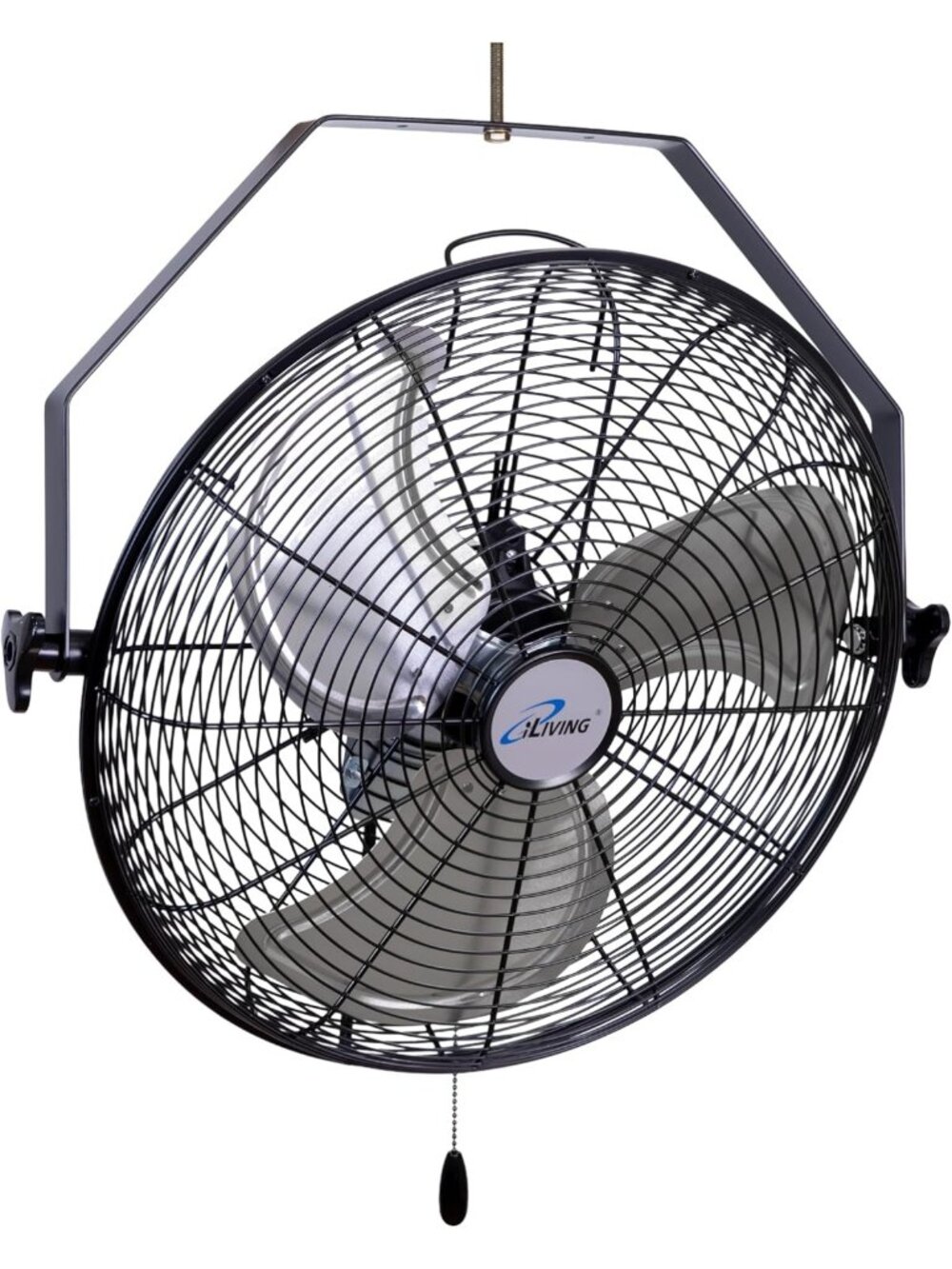 High Velocity 18" Wall Mount Fan - 4550 CFM, 3 Speeds, Heavy Duty for Garage